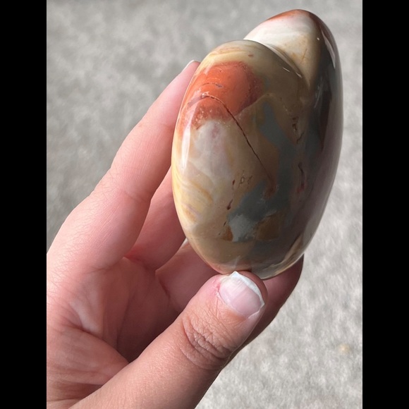 ✨ 3x HP ✨ Polychrome Jasper ✨ Heart ✨ - Picture 10 of 17